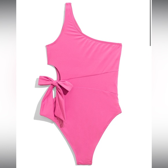 Women’s Liberty & Justice Women's One Shoulder High Leg Cheeky Cut Out One Piece - Picture 10 of 11